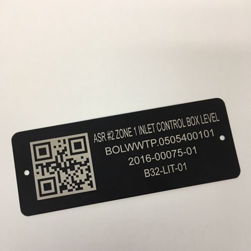 Plaque gravée avec QR code – Sultan Laser Sfax Tunisie